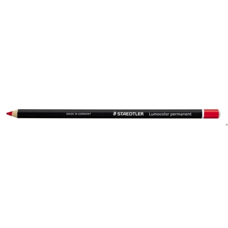 Ołówek 108 20-2 czerwony wodoodporny STAEDTLER