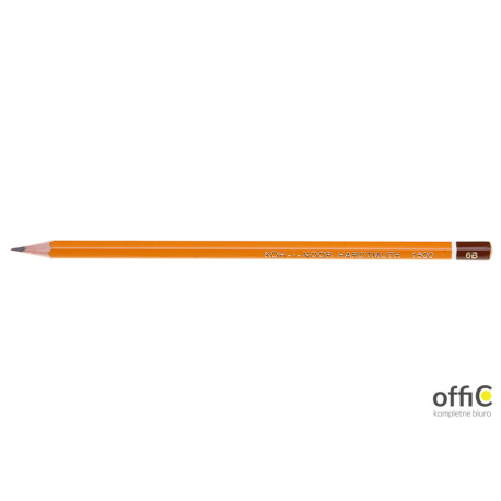 Ołówek grafitowy 1500-6B (12) KOH I NOOR