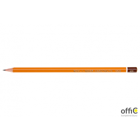 Ołówek grafitowy 1500-2H (12) KOH I NOOR