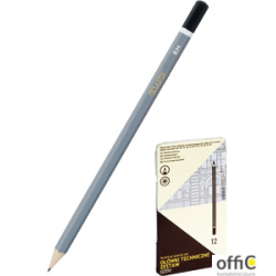 Zestaw ołówków technicznych GRAND, kpl 12 szt. 160-1619