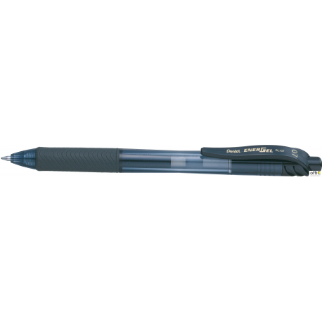 Pióro kulkowe PENTEL BL107 0.7mm czarne z tuszem żelowym