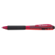 Długopis żelowy WOW K437CR/B czerwony pstryk.gum.uchwyt PWNTEL