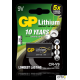 Bateria litowa GP 9V / U9VL 9.0V GPPVLCRV9009