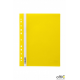 Skoroszyt zawieszany PP DATURA (20) żółty wzmocniony polipropylenowy
