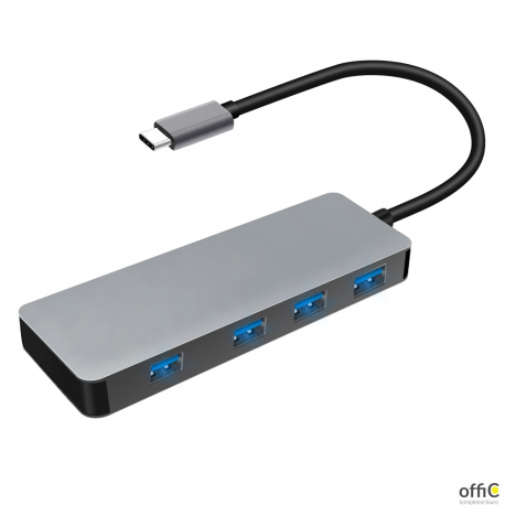 Adapter USB TYP-C/USB 3.0 4-porty PLATINET PMMA9071