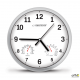 Zegar ścienny LYON_biały EHC016W ESPERANZA