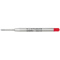 Wkład do długopisów QUINKFLOW czerwony (M) - 1 szt. na blistrze 1950370 PARKER