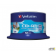 Płyta CDR 700MB VERBATIM 52x cake/50 PRINT azo 43309