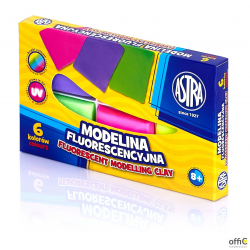 Modelina fluorescencyjna Astra 6 kolorów, 83911902