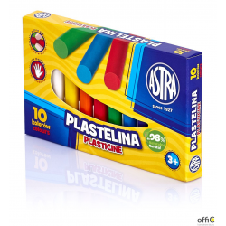 Plastelina Astra 10 kolorów, 83812902