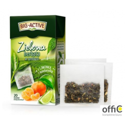 Herbata BIG-ACTIVE MANDARYNKA-LIMONKA zielona 20t