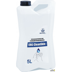 Płyn do dezynfekcji rąk i powierzchni 5L ERG CleanSkin+ alkohol BORYSZEW (nakrętka)