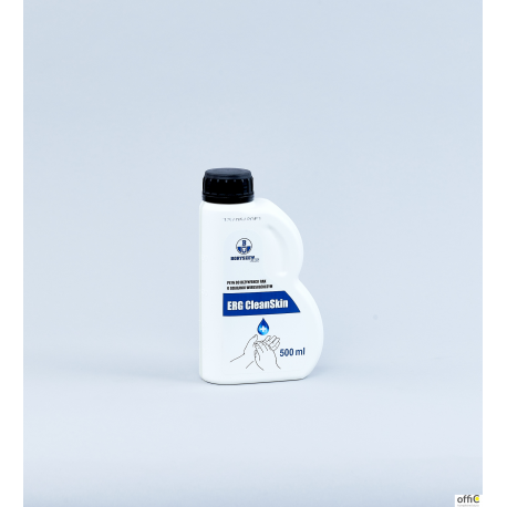 Płyn do dezynfekcji rąk i powierzchni 500ml ERG CleanSkin alkohol BORYSZEW (nakrętka)