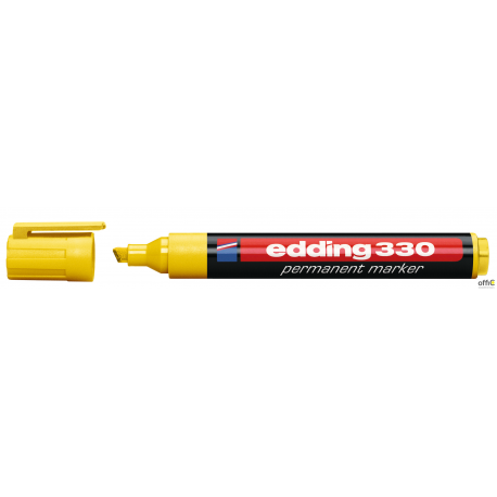 Marker EDDING permanentny ścięta końcówka 1-5mm żółty 330/005/z ed