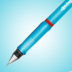 Ołówek automatyczny 2B, 0,5mm niebieski VISUCLICK ROTRING, 2088549
