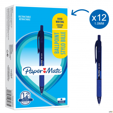 Długopis automatyczny ALFA niebieski PAPER MATE 2108177