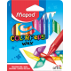 Kredki COLORPEPS świecowe 12 kolorów 861011 MAPED