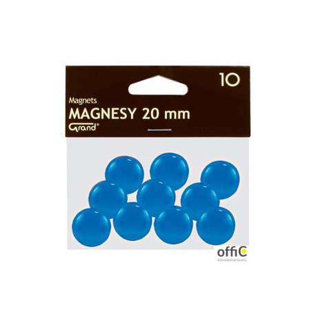 Magnesy 20mm GRAND zielone (12) 130-1690