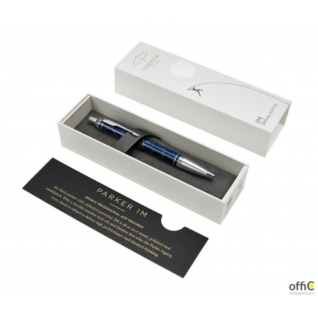 Długopis (niebieski wkład) PARKER IM SE MIDNIGHT ASTRAL 2074150, giftbox