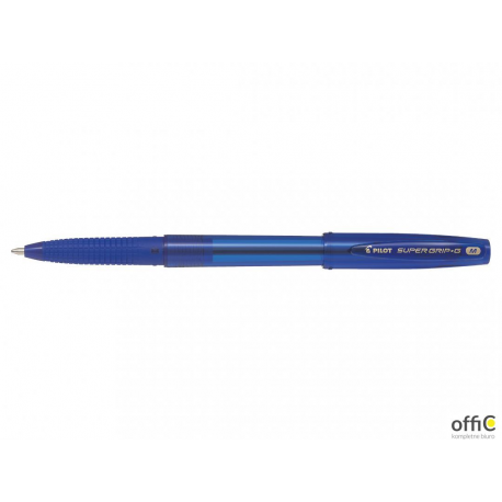 Długopis olejowy ze skuwką PILOT SUPER GRIP 1mm niebieski BPS-GG-M-L