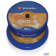 Płyta DVD-R VERBATIM CAKE(50) Matt Silver 4.7GB x 16 43548