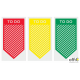 Zakładki indeksujące POST-IT_ (682-TODO), PP, 23,8x43,2mm, 3x20 kart., mix kolorów