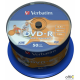 Płyta DVD-R VERBATIM CAKE(50) nadruk Wide 4.7GB x16 43533/43744