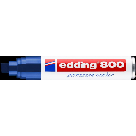 Marker E-800 EDDING niebieski końcówka ścięta