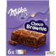 Ciastka MILKA Choco Brownie z czekoladą i kawałkami czekolady mlecznej 6 szt
