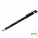Długopis kulkowy xGold 0,7mm czarny gum.uch.07501 BERLINGO