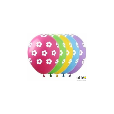 Balon KWIATUSZKI PREMIUM mix kolorów (5) 500-0162 SDM