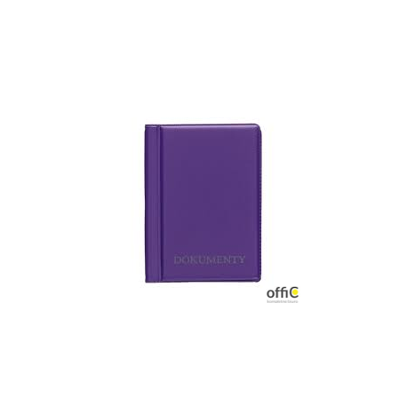 Okładka na dokumenty mini violet KOD-03-05 BIURFOL