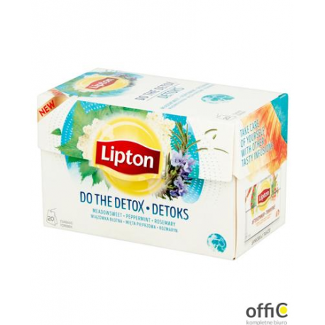 Herbata LIPTON DETOKS 20 saszetek