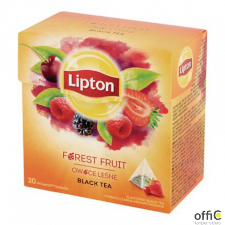 Herbata LIPTON PIRAMID FOREST FRUIT owoce leśne (20 saszetek)