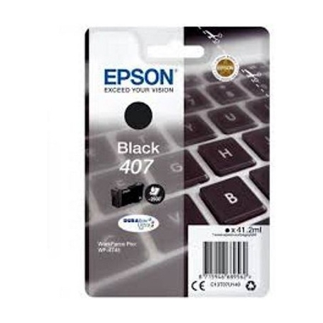 Tusz Epson 407 do WF-4745DTWF 41,2 ml Black