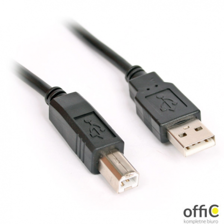 Kabel USB 2.0 do drukarki AM - BM 3M bulk 40064 OMEGA OUAB3