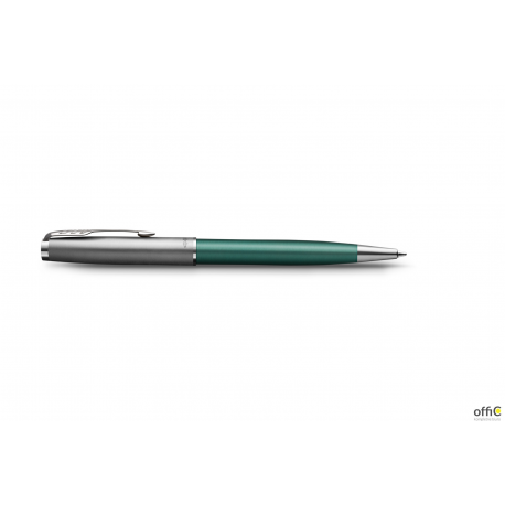 Długopis SAND BLASTED METAL GREEN PARKER 2169365, giftbox