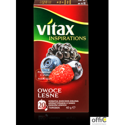 Herbata VITAX INSPIRATIONS OWOCE LEŚNE 20t*2g zawieszka
