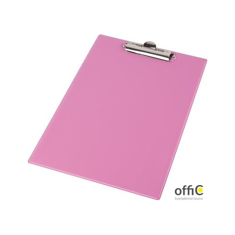 Deska A4 FOKUS pastel różowy 0315-0002-30 PANTA PLAST