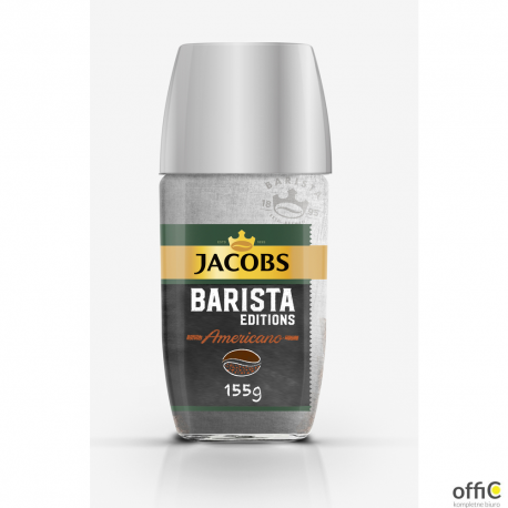 Kawa JACOBS BARISTA AMERICANO kompozycja kawy rozpuszczalnej i zmielonych ziaren kawy 155g
