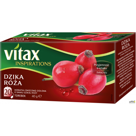 Herbata VITAX INSPIRATIONS DZIKA RÓŻA 20tb*2g