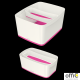 Organizer MyBOX podłużny biało-różowy LEITZ 52581023