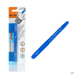 Długopis ścieralny OOPS! - niebieski blister ASTRA, 201319002