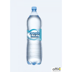 Woda KROPLA BESKIDU niegazowana 1.5L butelka PET zgrzewka 6 szt.