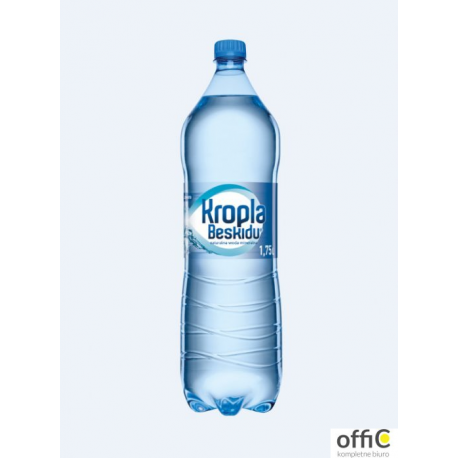 Woda KROPLA BESKIDU gazowana 1.5L butelka PET zgrzewka 6 szt.