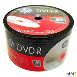 Płyta HP DVD-R 4.7GB 16x (50szt) SPINDEL, bulk DME00070