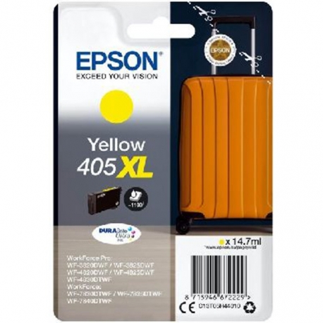 Tusz Epson 405XL do WF-7835/7830D/7840DTWF 14,7 ml Yellow