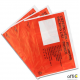 Koperty Kurierskie C5, transparentne czerwony nadruk, karton 500 szt. ikk240165bred EMERSON