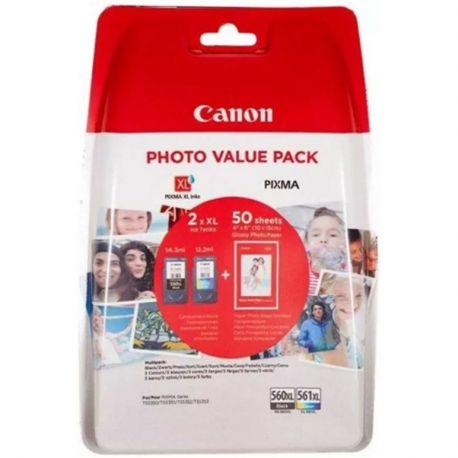 Canon PG-560XL / CL-561XL Photo Value Pack (3712C004)