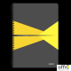 Kołonotatnik OFFICE A4 kratka żółty 46470015 LEITZ (X)